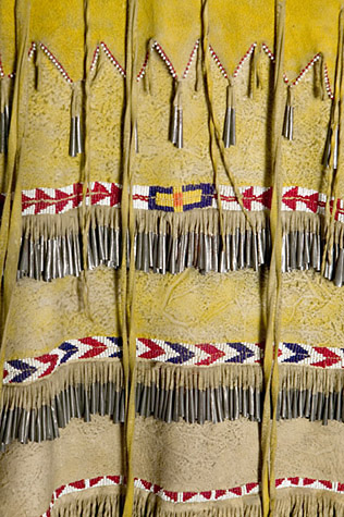 Apache Puberty Dress detail