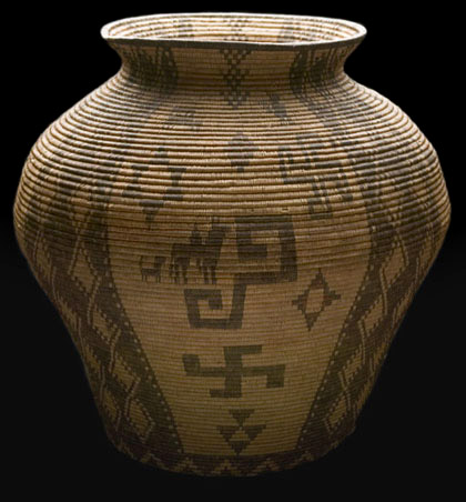 Large Coiled Basket