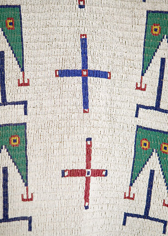 Beaded Vest Back Detail